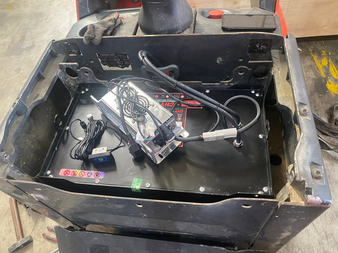 Thay thế Pin lithium cho xe nâng điện