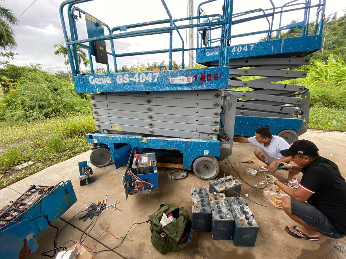 Thay thế ắc quy chì bằng Pin lithium