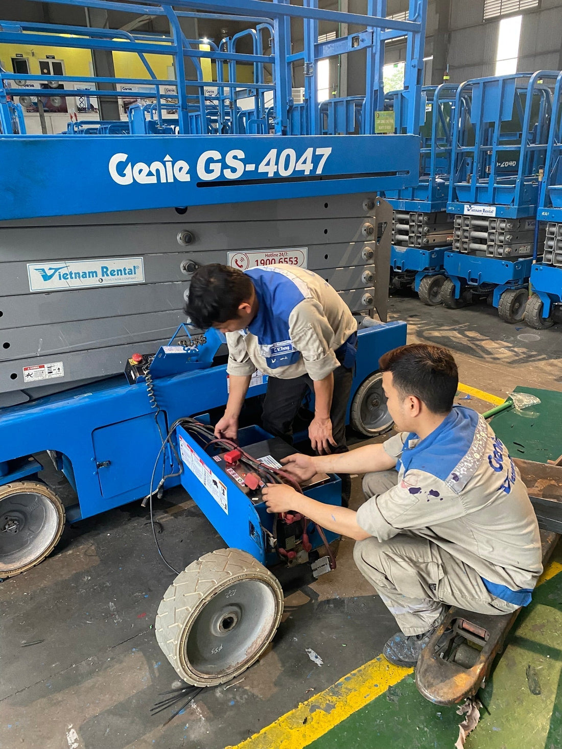 CHY Battery giải pháp pin lithium cho xe nâng