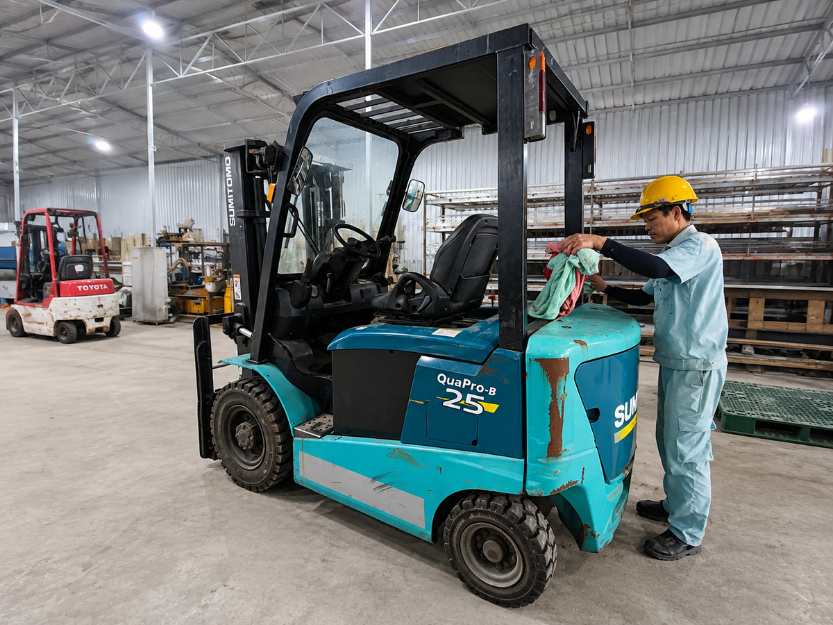 Pin CHY Battery thay thế cho xe nâng hàng 2 càng